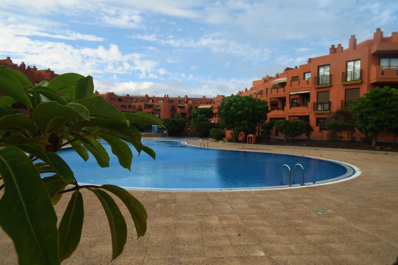 Alquilaencanarias El Medano Sotavento A, Terrace & Pool Apartment Bagian luar foto